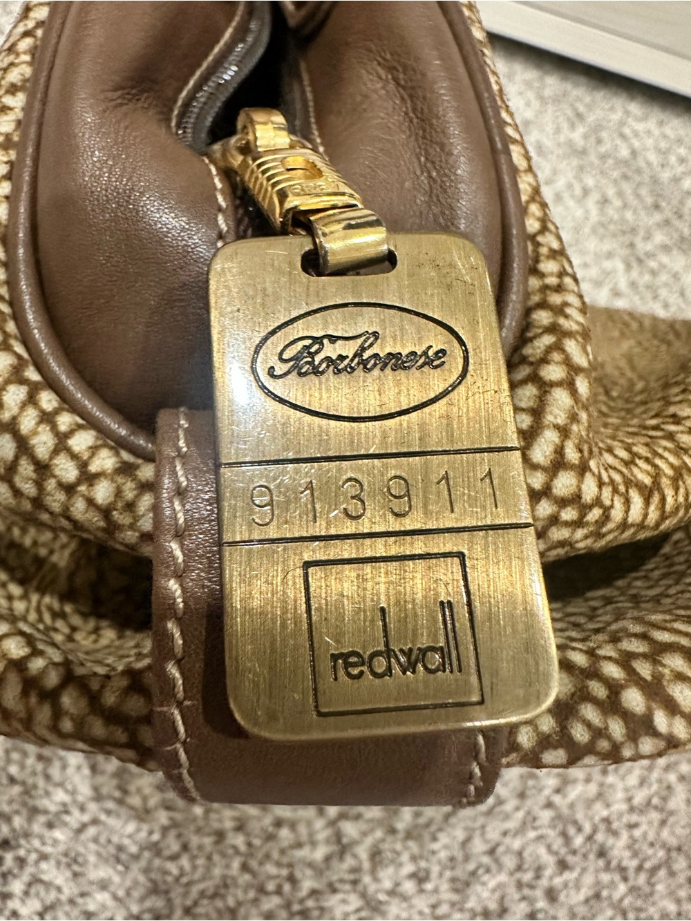 Borbonese by Redwall Vintage bag; GUC - Picture 3 of 10